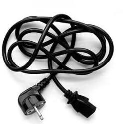 Logo Cablu de alimentare 230V, CEE7 (priza) - C13, 5m, omologat VDE, negru, Logo