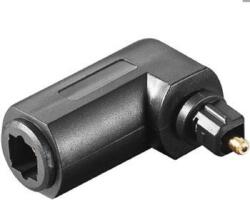PremiumCord Reducție optică PremiumCord TOS unghiulară 90° TOS(M) - TOS(F) (kjtosred10)