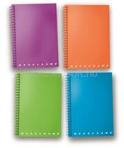 Pigna Monocromo PPL Skip Fluo A5 70 lapos kockás spirálfüzet (P1112-0337) (P1112-0337)