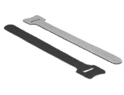Delock Elemente de fixare cu arici, L 150 mm x l 12 mm, 10 bucăți, negru (18686)