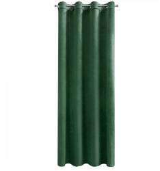 Eurofirany Melanie zöld bársony függöny 140x250 cm 140x250 cm (373405)