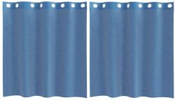 vidaXL 2 db királykék voile függönyök grommets 4102113 (4102113)