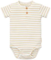 Little Dutch Бебешко боди с къс ръкав Little Dutch - Multi stripe, 50 cm, 0-1 м (CL24290001) - ozone