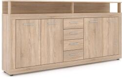 WIPMEB Luna XXL komód, dekor tölgy, sonoma