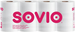Sovio kistekercses toalettpapír - 3 rétegű, 8 tekercs