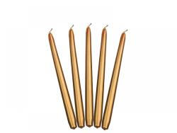 Deco Kúpos gyertya, Arany, 10 db/szett