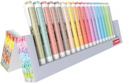 STABILO swing cool NatureCOLORS szövegmarker, 18 szín/készlet, Asztali állvány (SW27518025)