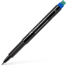 Faber-Castell Marker permanent S Multimark Faber-Castell FC152351, Albastru (FC152351)