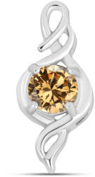  Ezüst Medál Pezsgő Moissanite-tal, Y62787