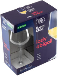 Home HappyGlass Lady Abigail törhetetlen borospohár, 47 cl, BPA mentes, élelmiszeripari minőség, 2 db / szett (Lady Abigail)