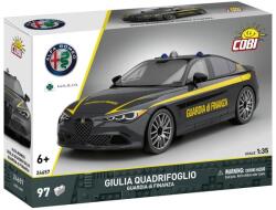 COBI 24657 Alfa Romeo Giulia Quadrifoglio Guarda di Finanza, 1: 35, 97 к (COBI-24657)
