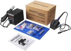 Kraft&Dele 2 az 1-ben forrasztóállomás, forró levegő 100-480 fok, Kraft& Dele, KD3464