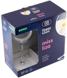 Home HappyGlass Miss Liza törhetetlen gin-tonic pohár, 63 cl, BPA mentes, élelmiszeripari minőség, 2 db / szett (Miss Liza)