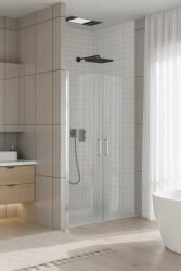 InspiroDesign Doppia 80 cm duplaszárnyú zuhanyajtó, króm ZUAD-80 (ZUAD-80)