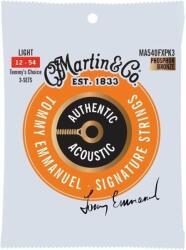 Martin Authentic Flexible Core 92/8 Phosphor Bronze Light 3-Pack Akusztikus gitárhúrok (41Y23MA540FXPK3)