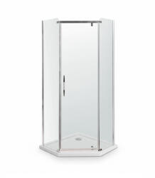  Celtic 90x90 cm ötszögletű zuhanykabin zuhanytálcával (LC-061105_ST-09-90) - aquamixwebaruhaz