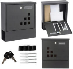  Acél postaláda (HPB2210K-GS)