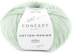 Katia Cotton Merino 132 Whitish Green Kötőfonal (CM 132)