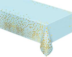 Godan Light Blue Gold Dots asztalterítő 137x183cm (MLG173215)