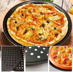 Perfect Home Pizzasütő tálca tapadásmentes bevonattal 32, 5 cm 28266 (28266)