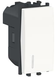 Schneider Electric Intrerupator simplu SCHNEIDER ELECTRIC Easy Styl, incastrat, 10A, indicator luminos, 1modul, alb