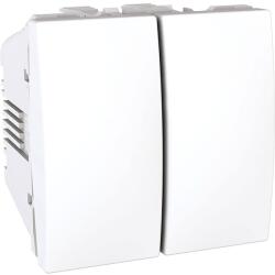 Schneider Electric Intrerupator standard SCHNEIDER MGU3.211. 18, incastrat, 10A, IP20, alb (APEMGU321118)