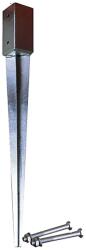 BLOOMA Suport metalic fixare stalp BLOOMA 100266323, 45 x 45 x 600 mm