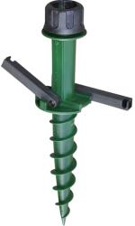 ProGarden Suport umbrela PROGARDEN, polipropilena, 10 x 44 cm, verde (MAEC22760630)