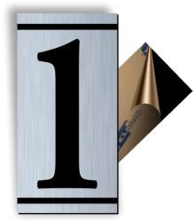 Creative Sign Cifra 1, ABS, Gravat, Argintiu, M7 Creative Sign