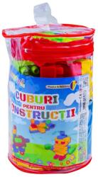 ROBENTOYS Jucarie cuburi constructii ROBENTOYS, +2 ani, plastic, multicolor, 36 piese