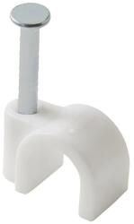 Diall Clips cabluri DIALL, 7mm, 25buc, alb