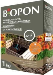 Biopon Compost granulat fertilizant natural pentru plante si legume Biopon, 1 kg