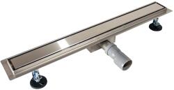 WYGA Rigola dus, inox, reversibila, 700 mm