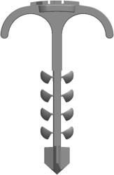 NL Clema dubla fixare NL, 412 mm, 10 buc