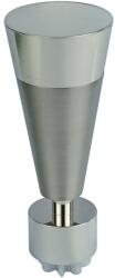 GOODHOME Capat galerie GOODHOME Olympe, metal, 12.6 x 4.8 cm, argintiu