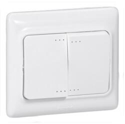 Legrand Intrerupator dublu, aplicat, alb IP 54 Legrand Kaptika