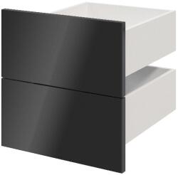 GOODHOME Sertar exterior, 45 x 37 cm, antracit, set 2 bucati GoodHome Atomia Garderoba