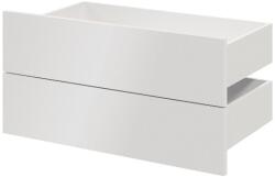 GOODHOME Sertar exterior, 45 x 75 cm, alb, set 2 bucati GoodHome Atomia Garderoba