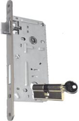 Yale Set broasca + cilindru, 1 bolt, incastrabila, reversibil, alb, YALE