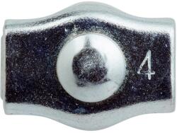 Diall Clema simpla cabluri DIALL, metal, 2mm, argintiu, 2 buc