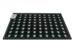 Unic Spot Ro Srl Covoras intrare UNIC SPOT, 45 x 75 cm, cauciuc, negru - bricodepot - 49,00 RON Covor