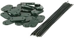 BLOOMA Suport de fixare gard, 15 x 3.3 cm, 26 bucati