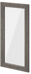 GOODHOME Usa dresing transparenta, sticla, gri stejar, 37 x 75 cm GoodHome Atomia Garderoba