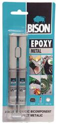 BISON Adeziv pentru metal, transparent, 2 x 12 ml Bison Epoxy Metal