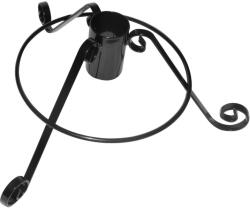 Metal Style Suport pentru brad, D5 cm, metal, negru