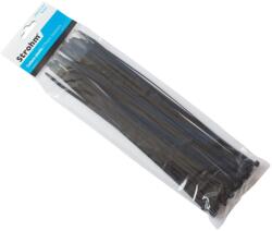 STROHM Colier plastic, negru, 400 x 4 x 8 mm, 50 bucati Strohm