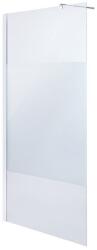 Cooke & Lewis Paravan dus walk-in COOKE & LEWIS, aluminiu, sticla mata, 90x195 cm, alb
