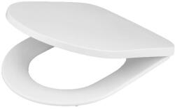 GoodHome Capac WC slim GOODHOME Tanaro, inchidere lenta, duroplast, alb