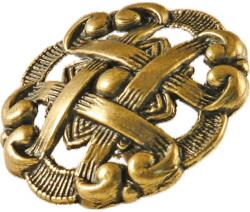 Metal Style Buton usa stil M4, 37 x 20 mm, metal, alama