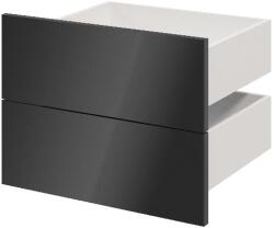 GOODHOME Sertar exterior, 45 x 50 cm, antracit, set 2 bucati GoodHome Atomia Garderoba